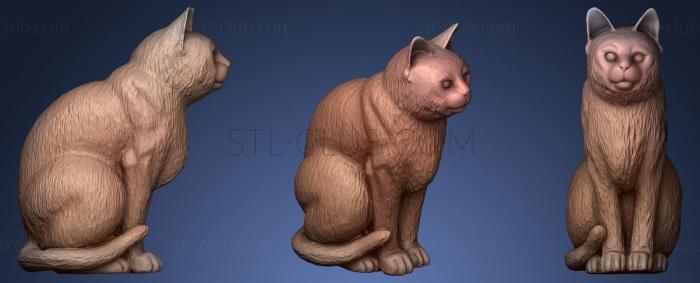 3D модель Кошка (STL)